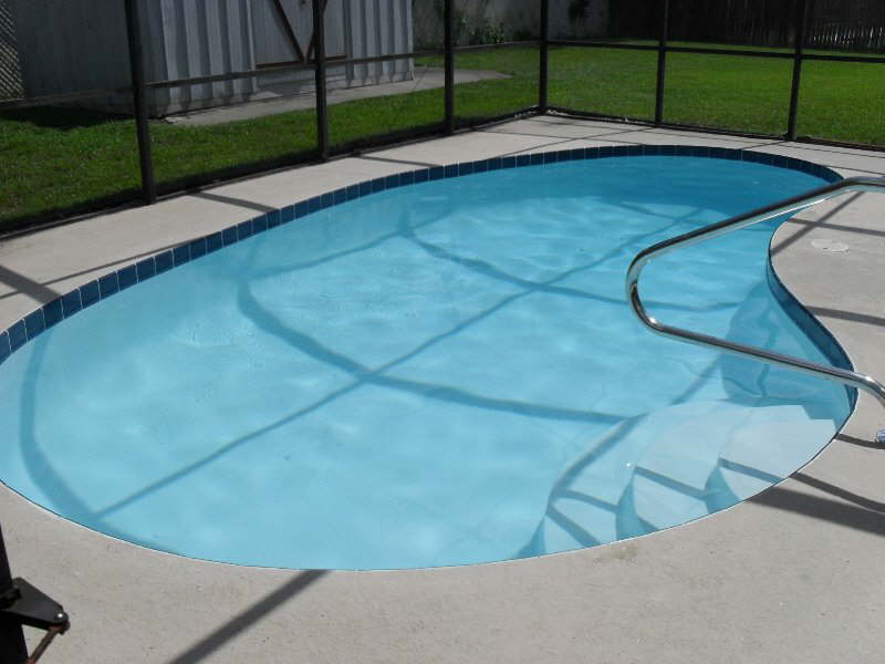 Completed pool